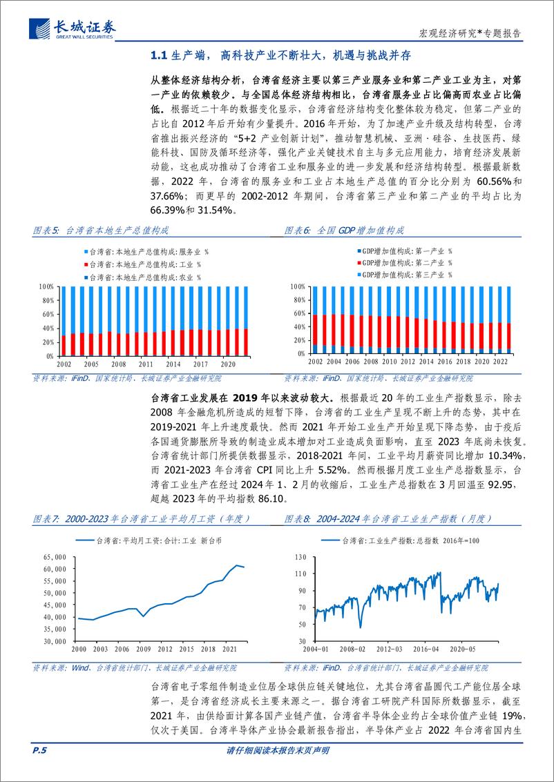 《宏观经济研究：台湾省经济分析报告-240822-长城证券-18页》 - 第5页预览图