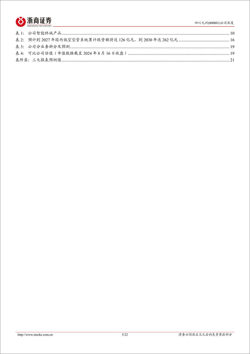 《四川九洲(000801)深度报告：空管设备龙头，低空经济%2b国防信息化双驱动-240816-浙商证券-22页》 - 第6页预览图