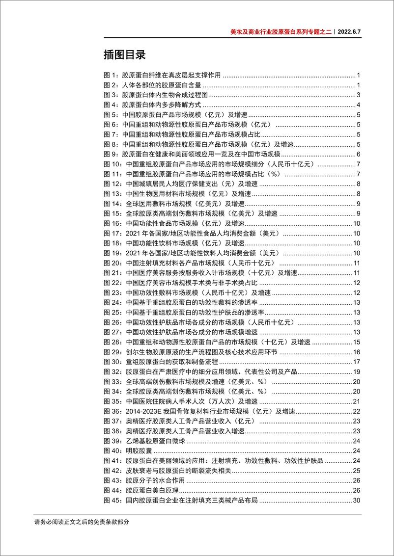 《美妆及商业行业胶原蛋白系列专题之二：胶原蛋白，奏响美丽与健康新号角-20220607-中信证券-69页》 - 第5页预览图