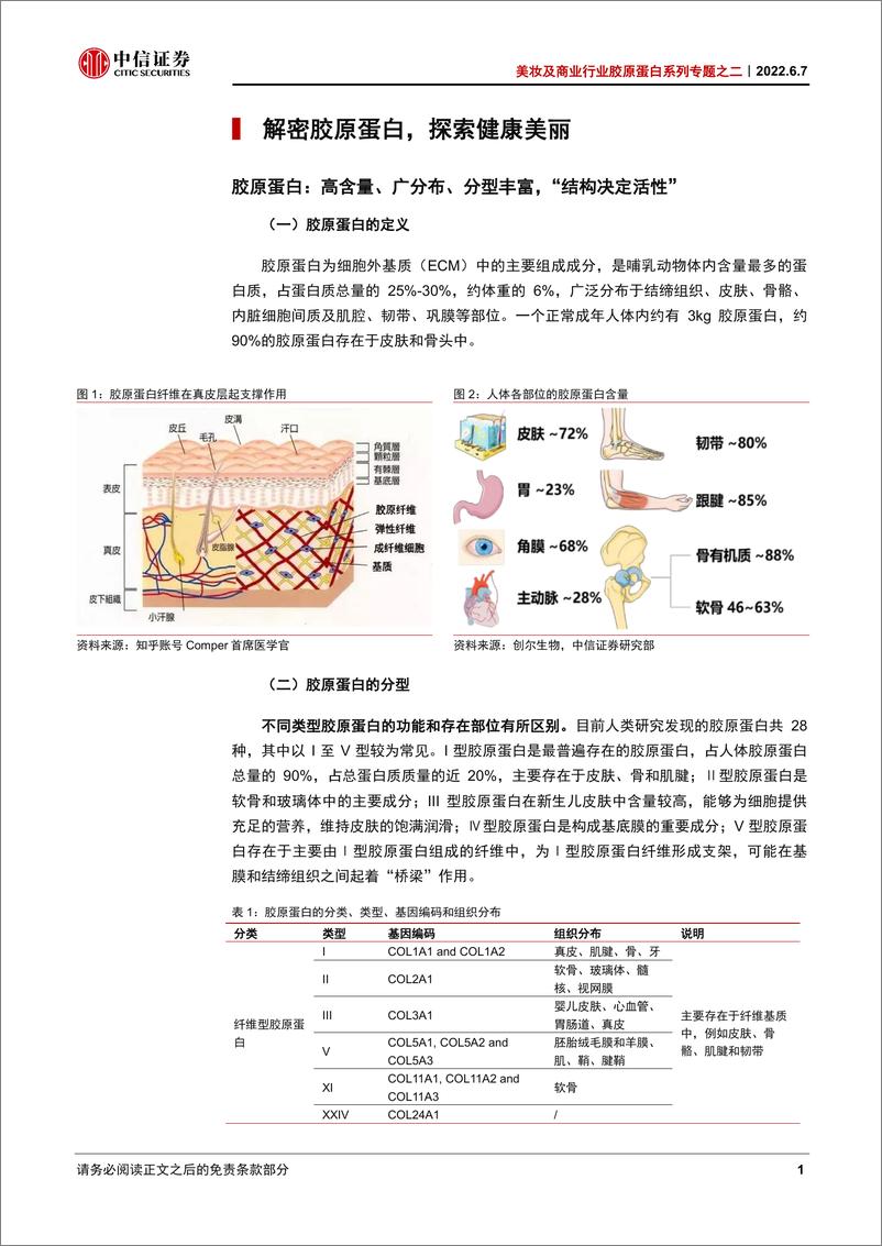 《美妆及商业行业胶原蛋白系列专题之二：胶原蛋白，奏响美丽与健康新号角-20220607-中信证券-69页》 - 第8页预览图