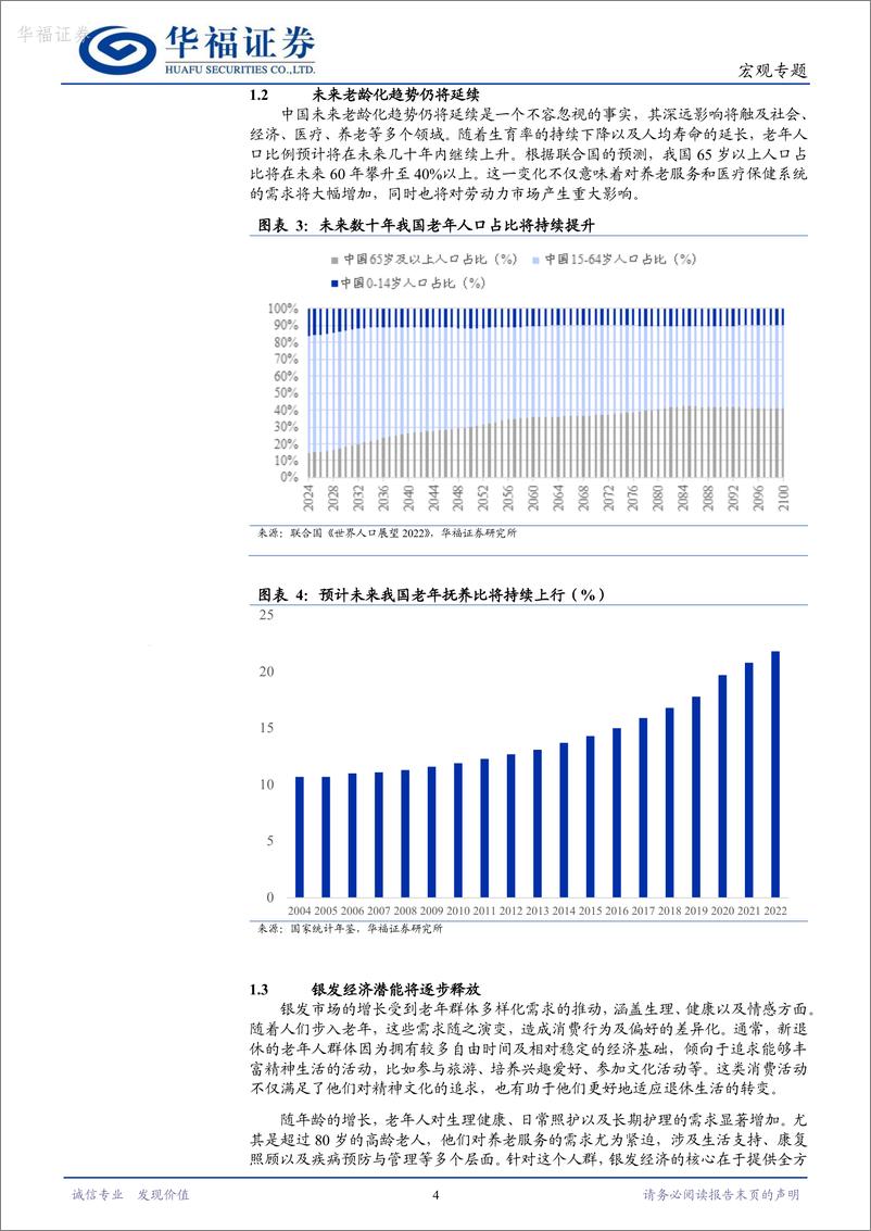 《宏观研究：把握银发经济投资机会-20240208-华福证券-14页》 - 第4页预览图