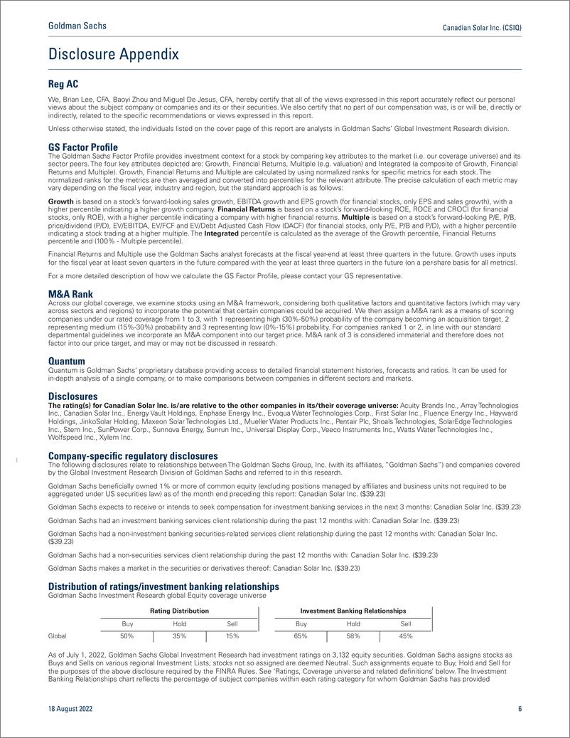 《Canadian Solar Inc. (CSIQ Solid quarter on strong margins; potential FCF pressures from elevated capex; Neutral(1)》 - 第7页预览图