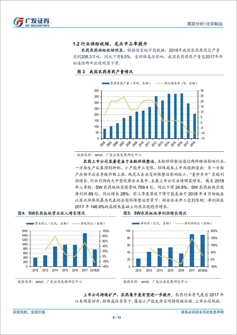 《化学制品行业：陈家港化工园区停产，关注对农药供给影响-20190326-广发证券-13页》 - 第7页预览图