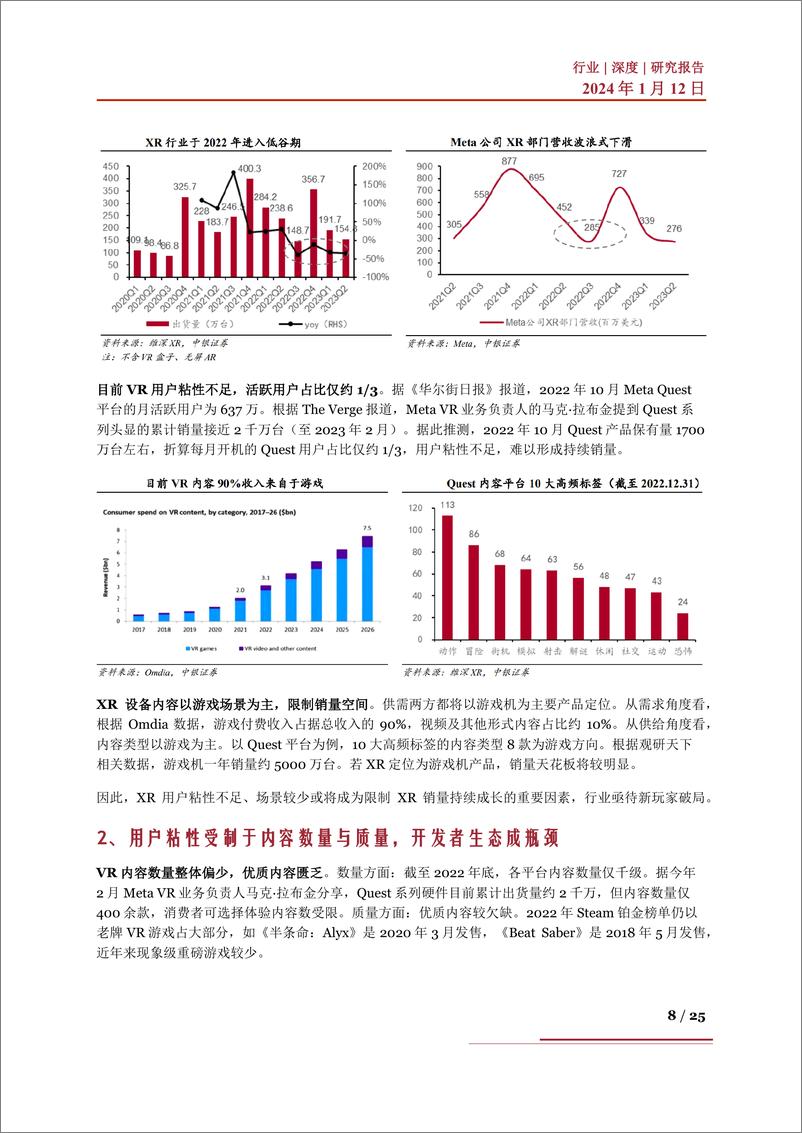 《XR行业深度：驱动因素、行业变革、产业链及相关企业深度梳理》 - 第8页预览图