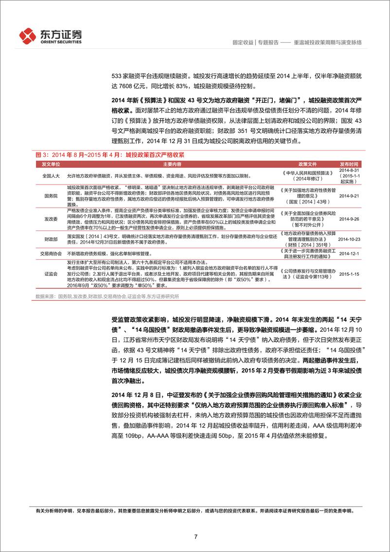 《固定收益专题报告：重温城投政策周期与演变脉络-20220428-东方证券-24页》 - 第8页预览图