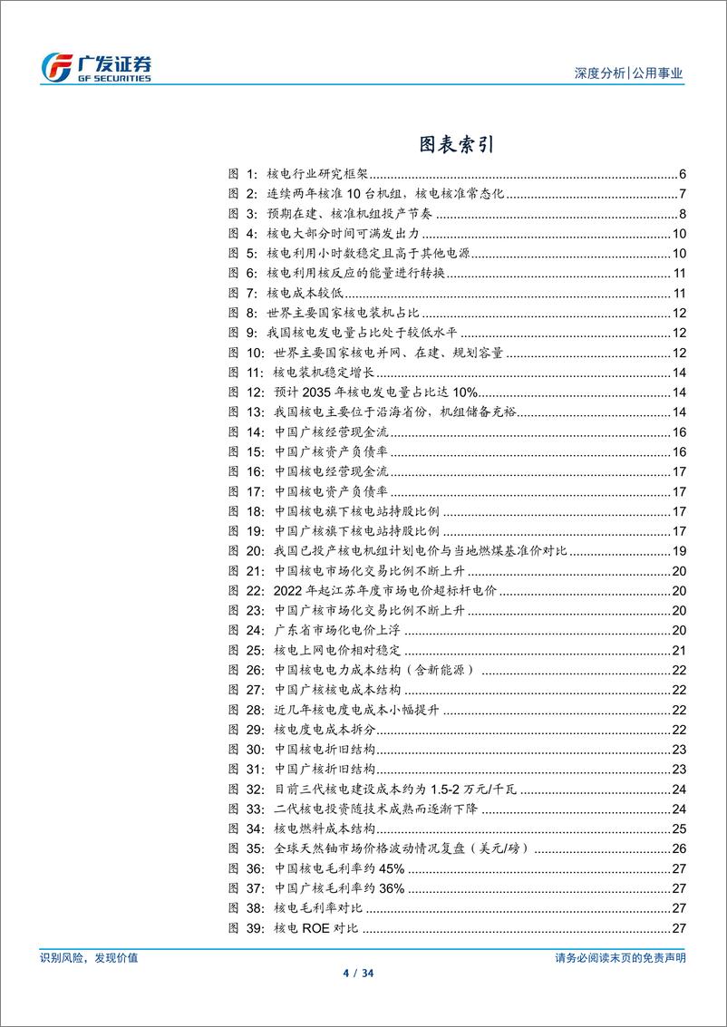 《核电行业研究框架：成长性与稳定性兼备，看好核电中长期价值-240823-广发证券-34页》 - 第4页预览图