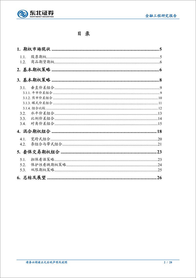 《衍生品系列研究之一：期权组合策略理论与应用-20190612-东北证券-28页》 - 第3页预览图