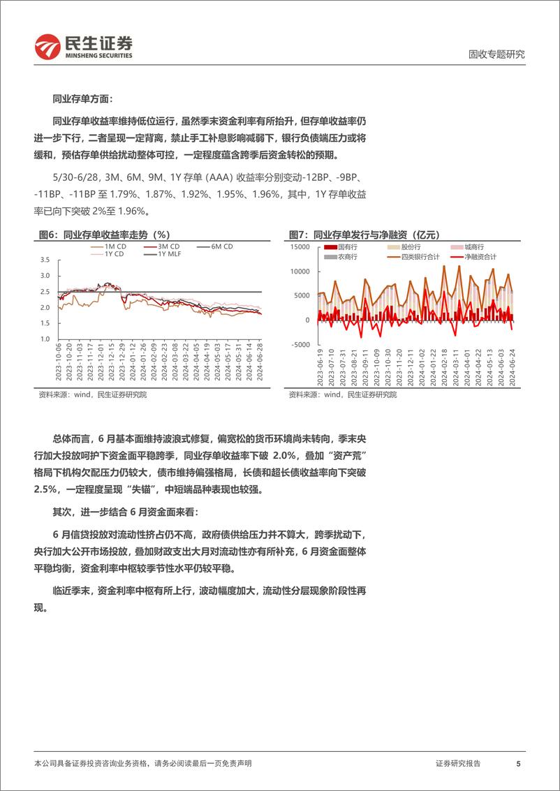 《利率专题：7月债市关注什么？-240704-民生证券-22页》 - 第5页预览图