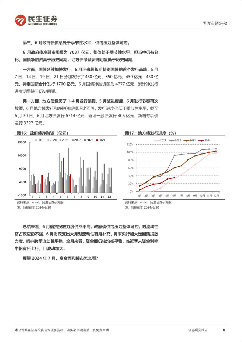 《利率专题：7月债市关注什么？-240704-民生证券-22页》 - 第8页预览图