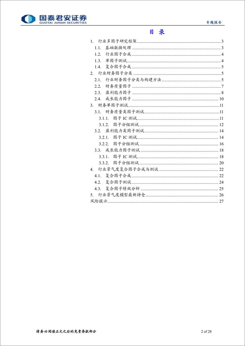 《行业配置研究系列01：如何基于景气度构建行业轮动策略-20220411-国泰君安-28页》 - 第3页预览图