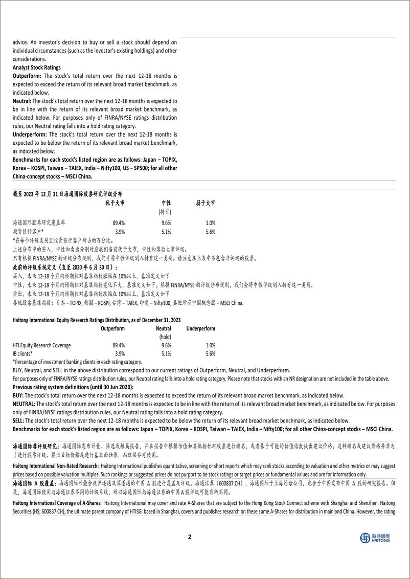 《一页纸精读行业比较数据：2月-20240303-海通国际-11页》 - 第6页预览图