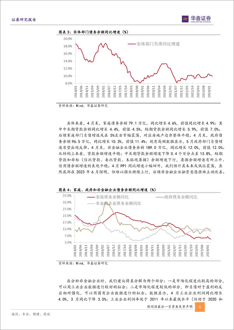 《固定收益专题报告：资产端实际产出开始改善-240615-华鑫证券-14页》 - 第6页预览图