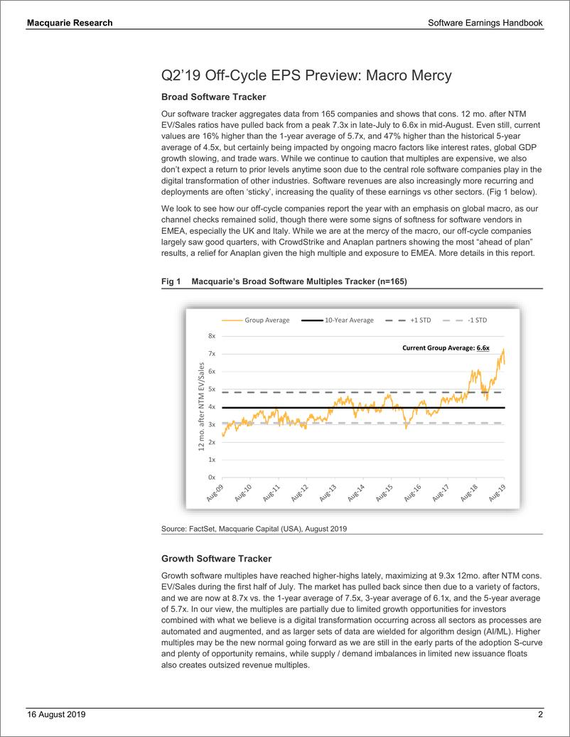 《麦格理-美股-软件行业-软件行业业绩手册：2019年Q2非周期EPS预览-2019.8.16-49页》 - 第3页预览图