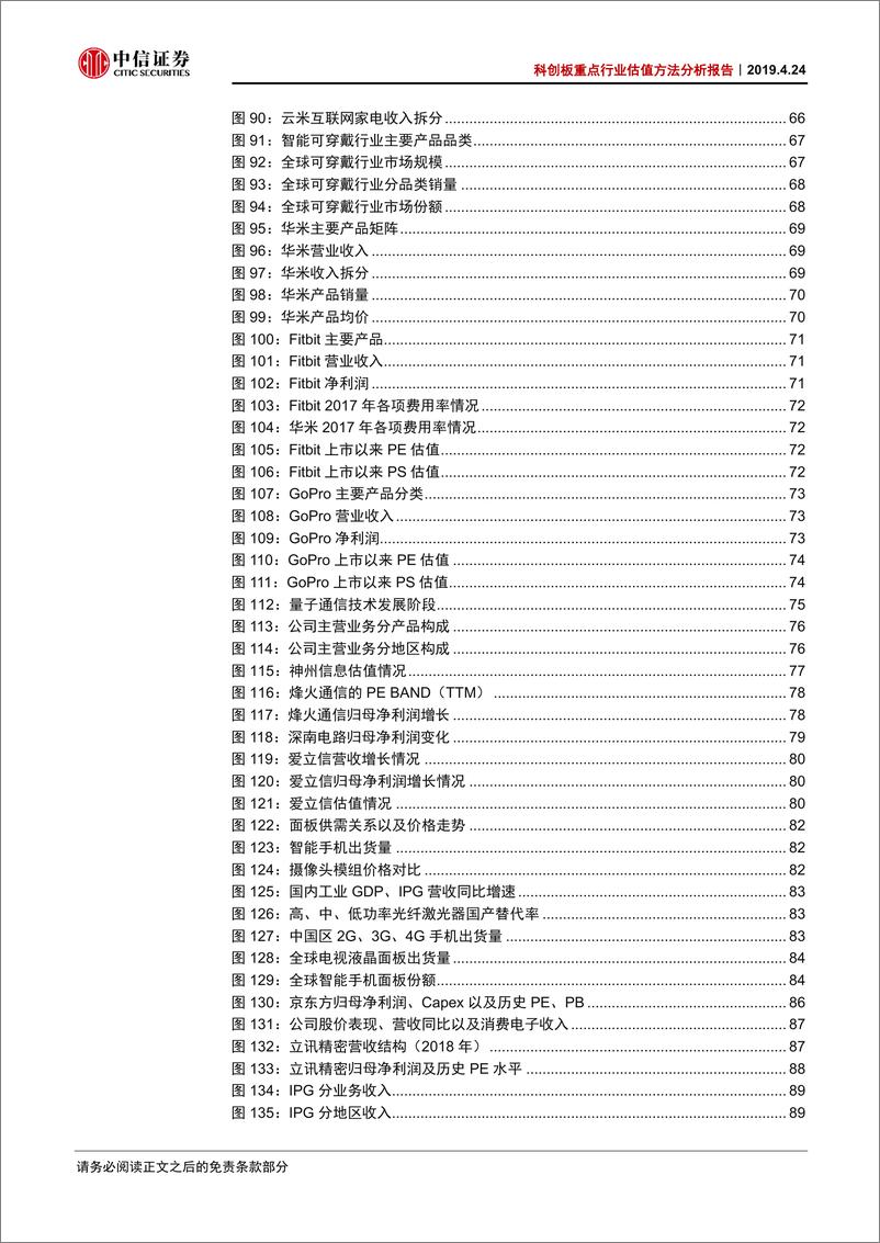 《科创板重点行业估值方法分析报告：科创板估值方法的全景透视-20190424-中信证券-51页》 - 第7页预览图