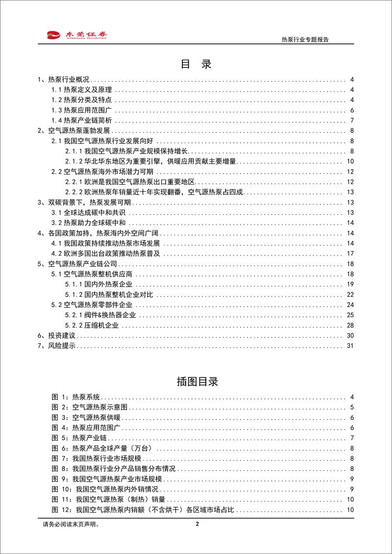 《热泵行业专题报告：海内外政策东风共起，空气源热泵迎风再舞-20221230-东莞证券-32页》 - 第3页预览图