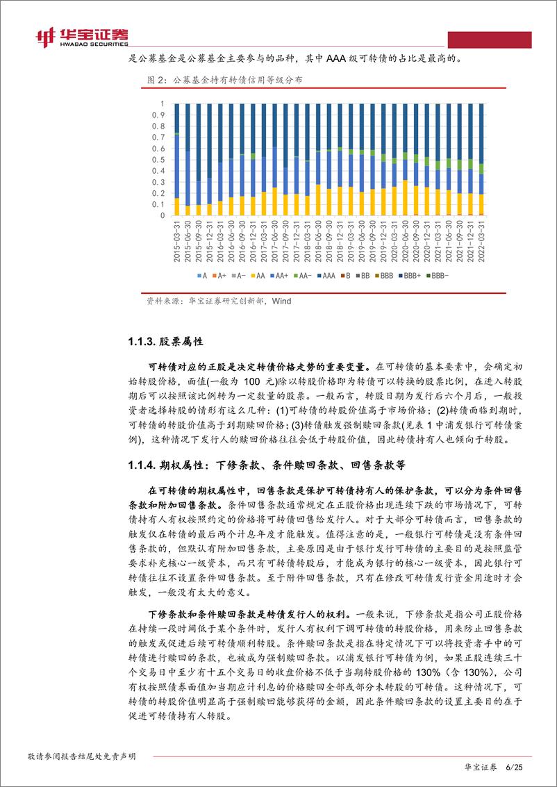 《可转债型基金专题报告：如何刻画可转债基金的持仓和操作特征？-20220627-华宝证券-25页》 - 第7页预览图