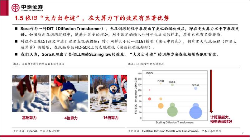 《技术复盘与产业分析：Sora是如何成功的？-中泰证券-202402》 - 第7页预览图