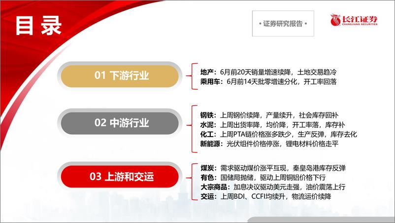 《实体经济洞察2021年第16期：稳价调研启动-20210624-长江证券-21页》 - 第5页预览图