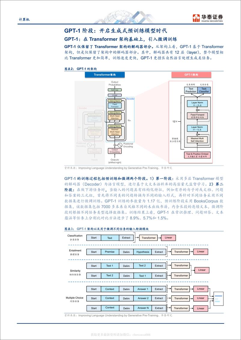 《计算机-GPT产业梳理：GPT-1到ChatGPT-230214》 - 第4页预览图