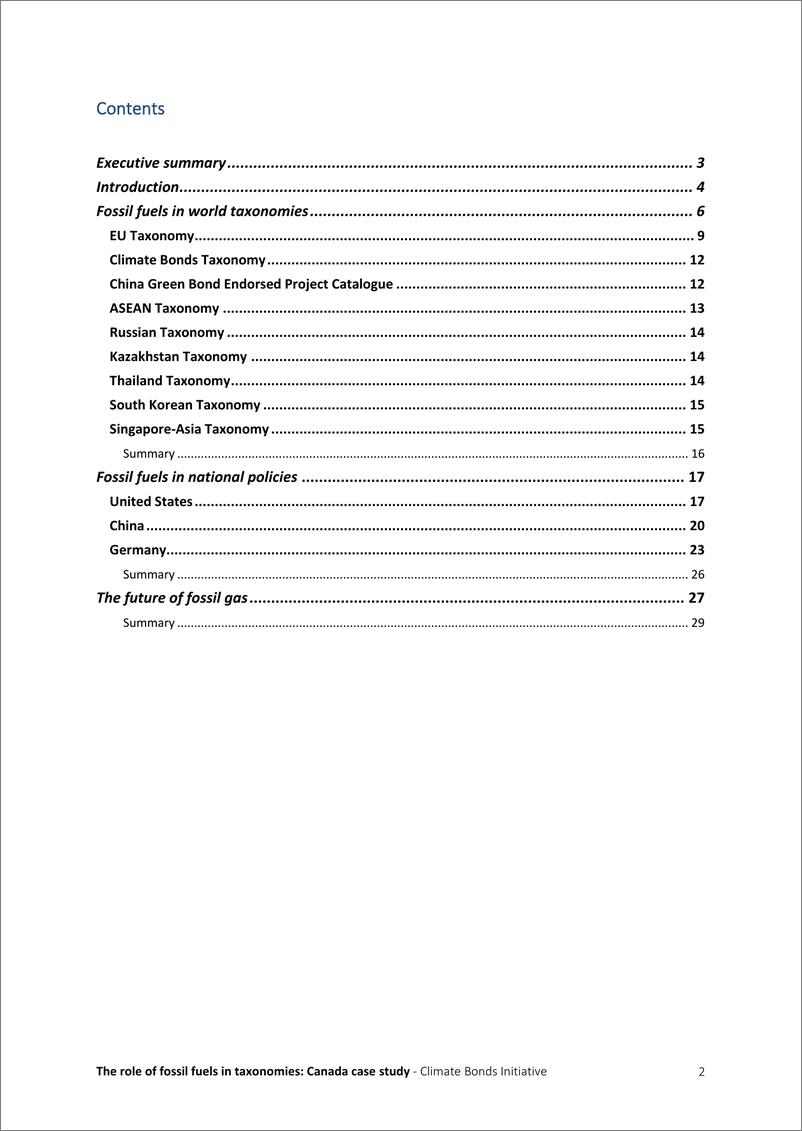 《CBI气候债券倡议组织_2023化石燃料在分类学中的作用_加拿大案例研究报告_英文版_》 - 第2页预览图