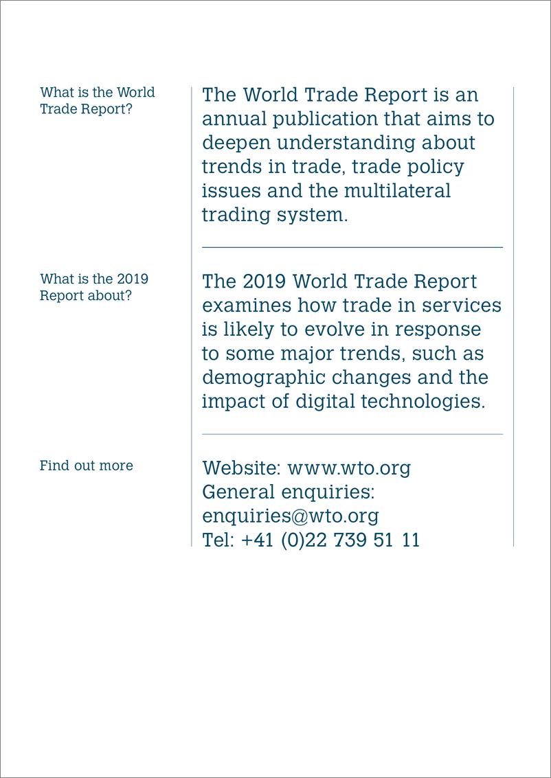 《 2019年世界贸易报告》服务贸易的未来（英）-WTO-2019.10-232页 - 第3页预览图