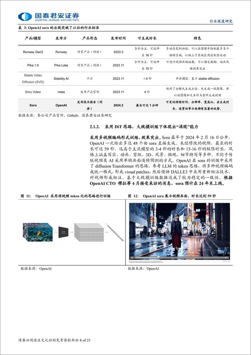 《国泰君安-AI行业深度更新报告_大模型_开源_轻量_端侧_化_视频与语音加速落地》 - 第8页预览图