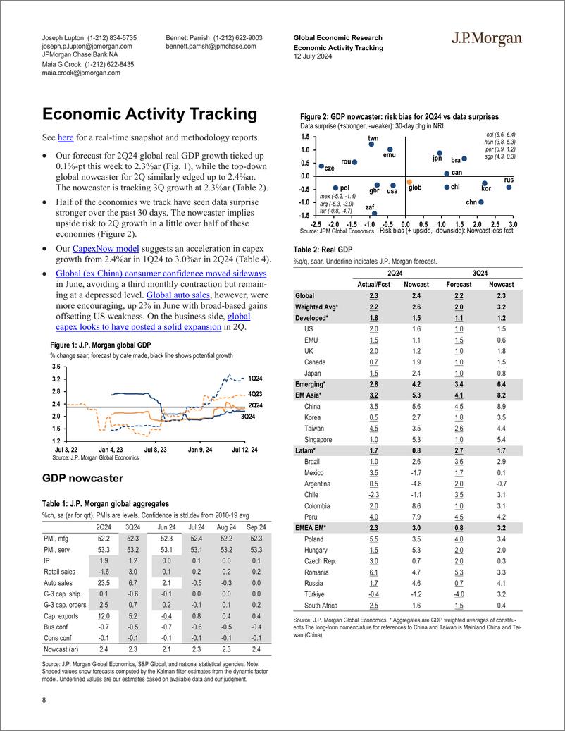 《JPMorgan Econ  FI-Global Data Watch How fast, how far-109198556》 - 第8页预览图