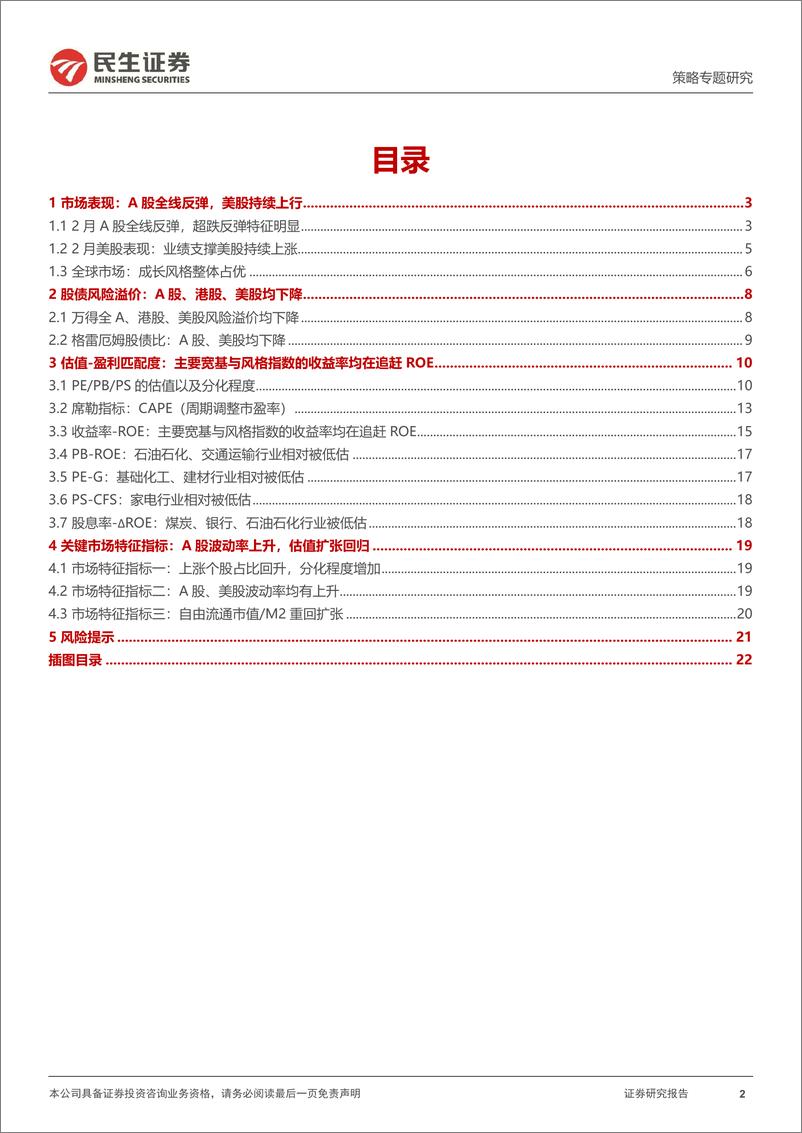 《策略专题研究-风格洞察与性价比追踪系列(二十六)：风暴之后-240306-民生证券-23页》 - 第2页预览图