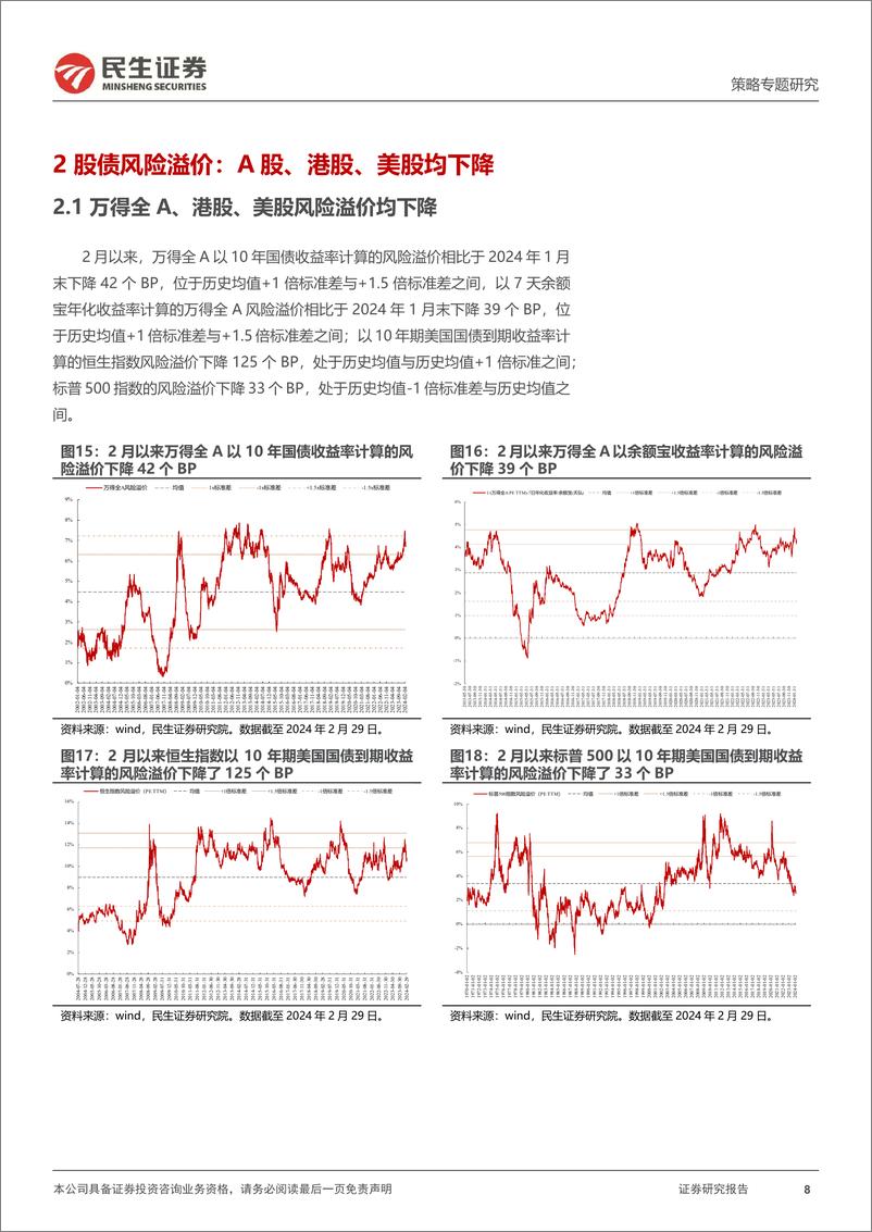 《策略专题研究-风格洞察与性价比追踪系列(二十六)：风暴之后-240306-民生证券-23页》 - 第8页预览图