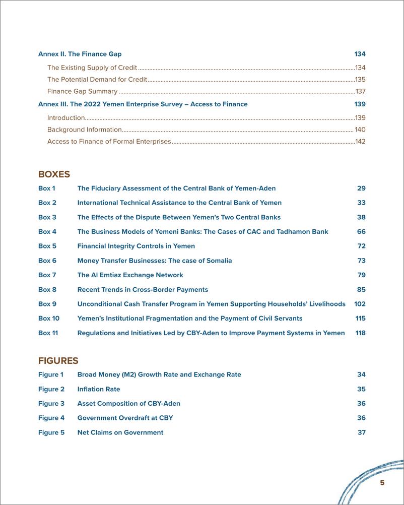 《世界银行-也门金融部门诊断（英）-2024-152页》 - 第5页预览图