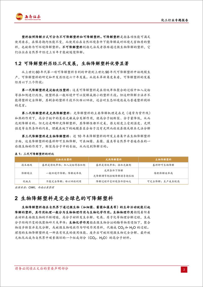 《化工行业专题报告：生物降解塑料有望爆发增长，金发科技充分受益-20190905-西南证券-24页》 - 第7页预览图