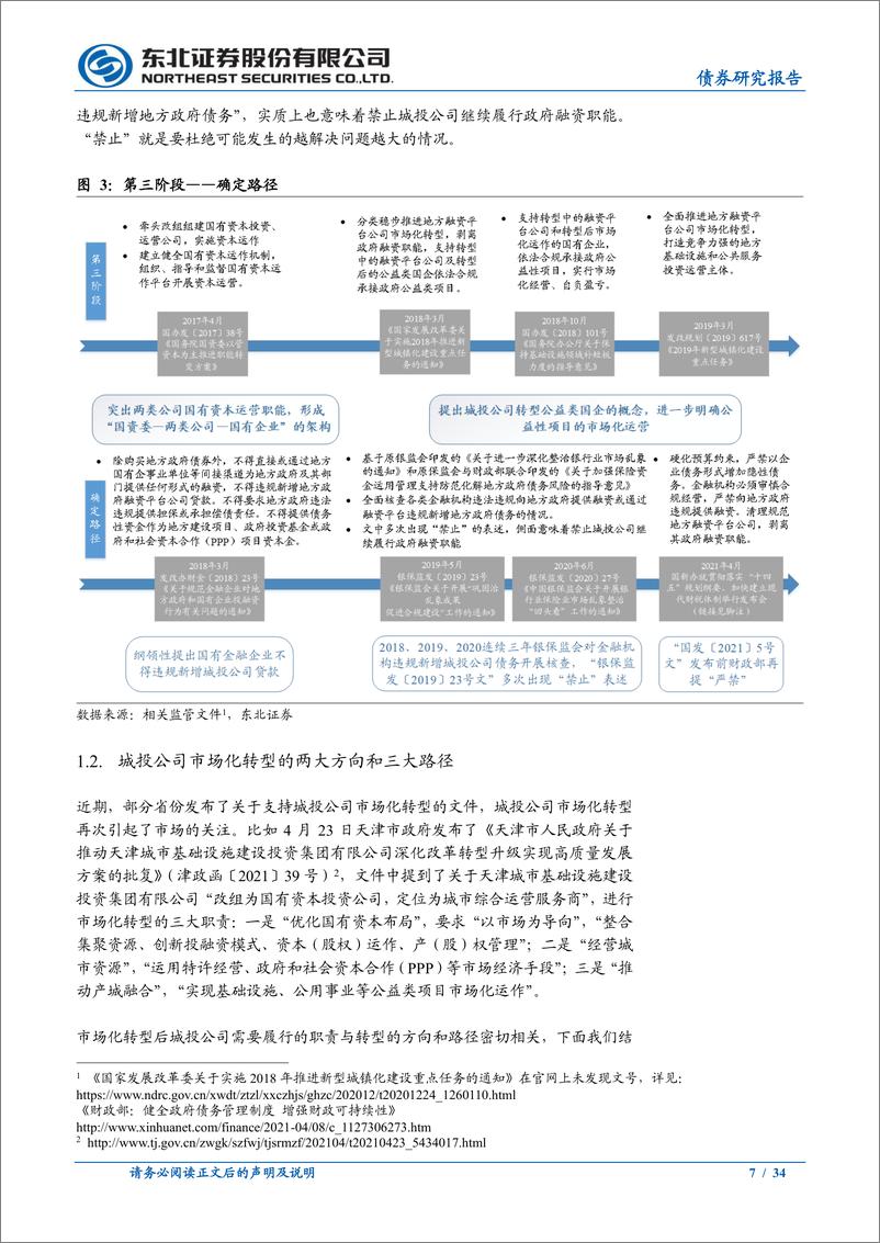 《东北固收地方政府财政与城投平台专题三：城投公司市场化转型的未来，路径与案例-20210519-东北证券-34页》 - 第8页预览图