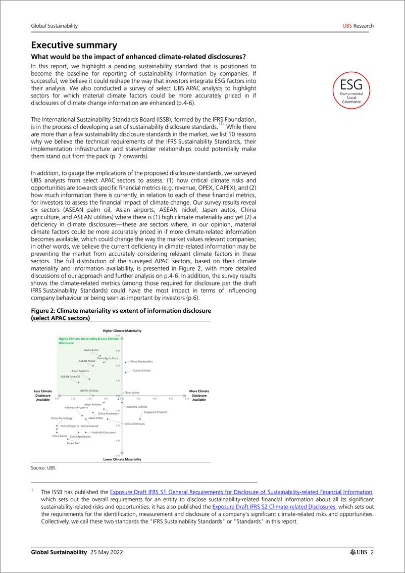 《瑞银-亚太地区投资策略-ISSB可持续发展标准：利害攸关的是什么？-2022.5.25-30页》 - 第3页预览图