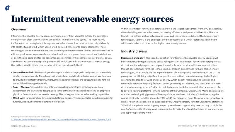 《PitchBook-2022年三季度清洁能源报告（英）-2022.12-10页》 - 第8页预览图