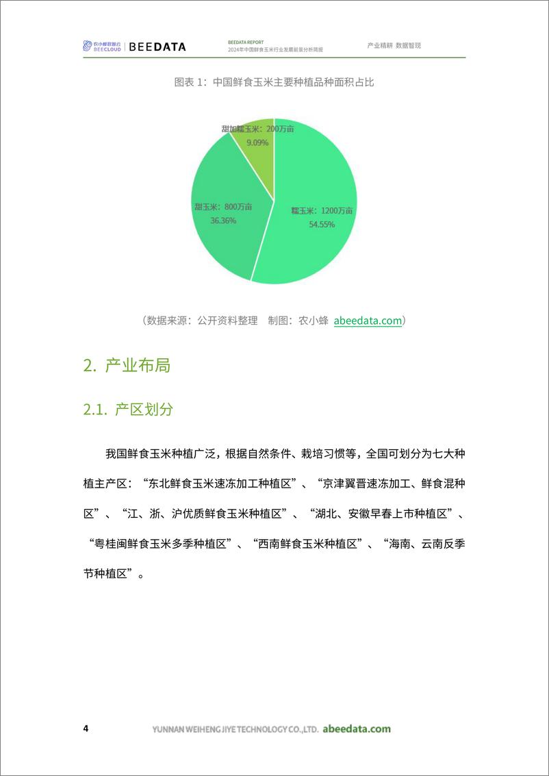 《2024年中国鲜食玉米行业发展前景分析简报-农小蜂》 - 第6页预览图