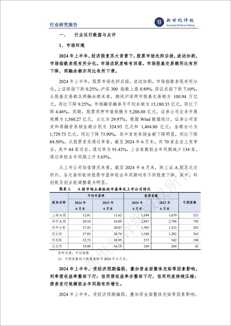 《2024年上半年证券行业信用观察——行业总览-19页》 - 第2页预览图