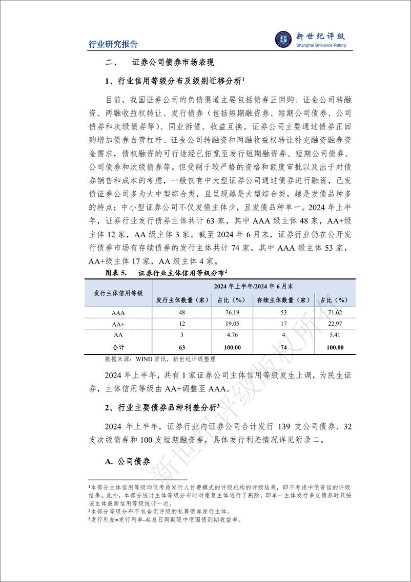 《2024年上半年证券行业信用观察——行业总览-19页》 - 第7页预览图