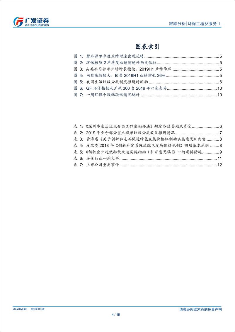 《环保行业深度跟踪：碧水源单三季度业绩增长60%~70%，行业业绩反转趋势明确-20191013-广发证券-15页》 - 第5页预览图