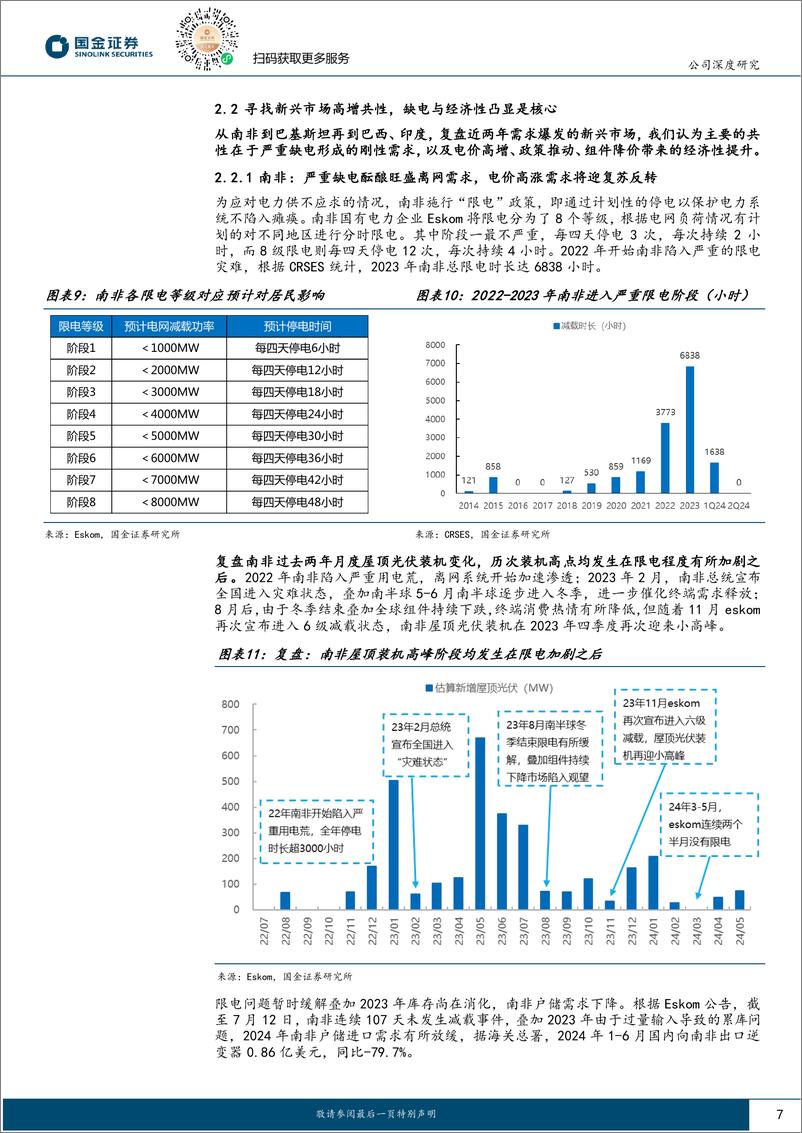 《德业股份(605117)公司深度研究：户用逆变器黑马，新兴市场领军代表-240811-国金证券-31页》 - 第7页预览图