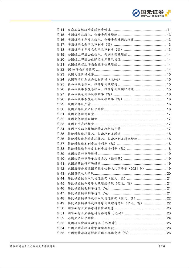 《食品饮料行业大众品中期策略报告：必选消费，穿越周期-240703-国元证券-31页》 - 第3页预览图