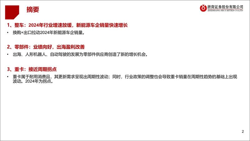 《2025年汽车行业年度投资策略_换购出口拉动总需求_AI应用带来新机遇》 - 第2页预览图