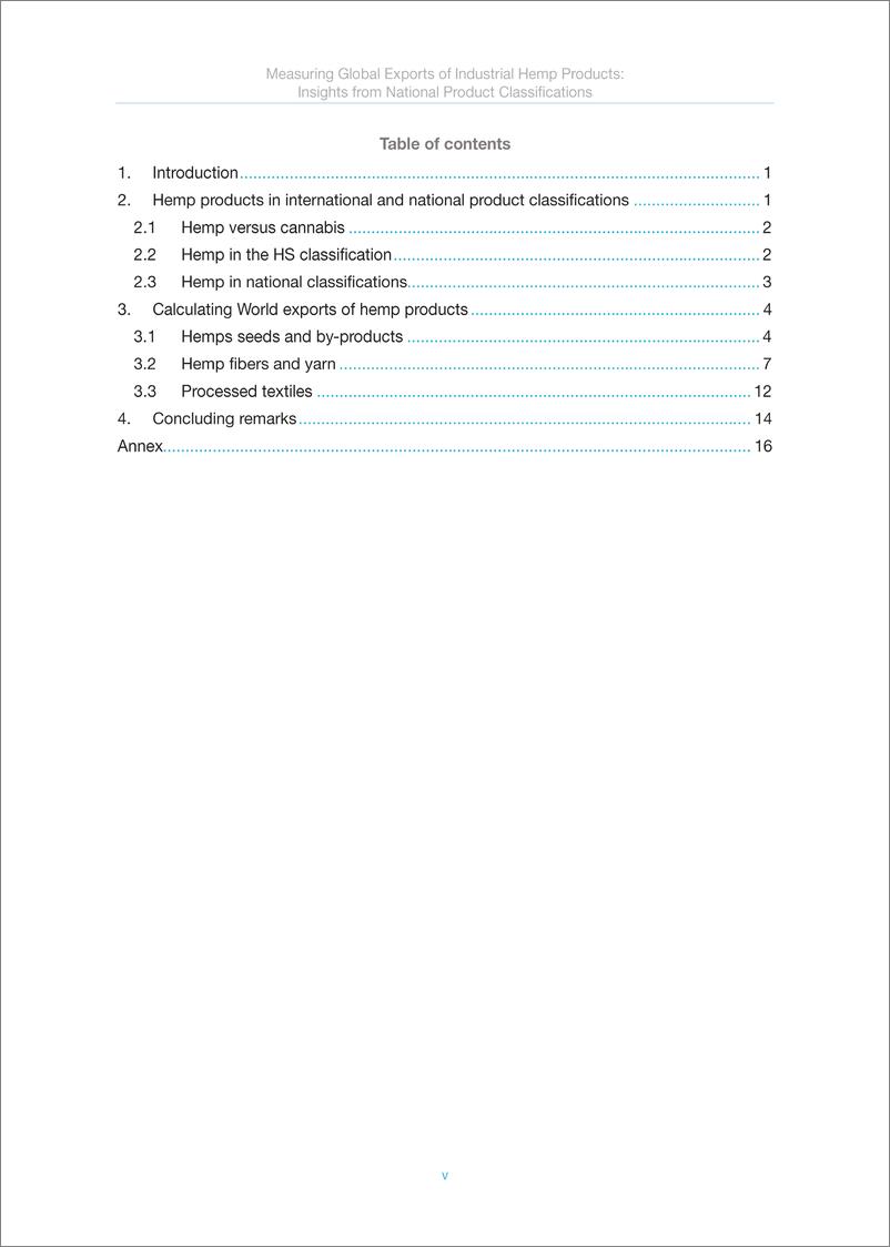 《联合国贸易发展委员会-衡量全球工业大麻产品出口（英）-2024.3-35页》 - 第7页预览图