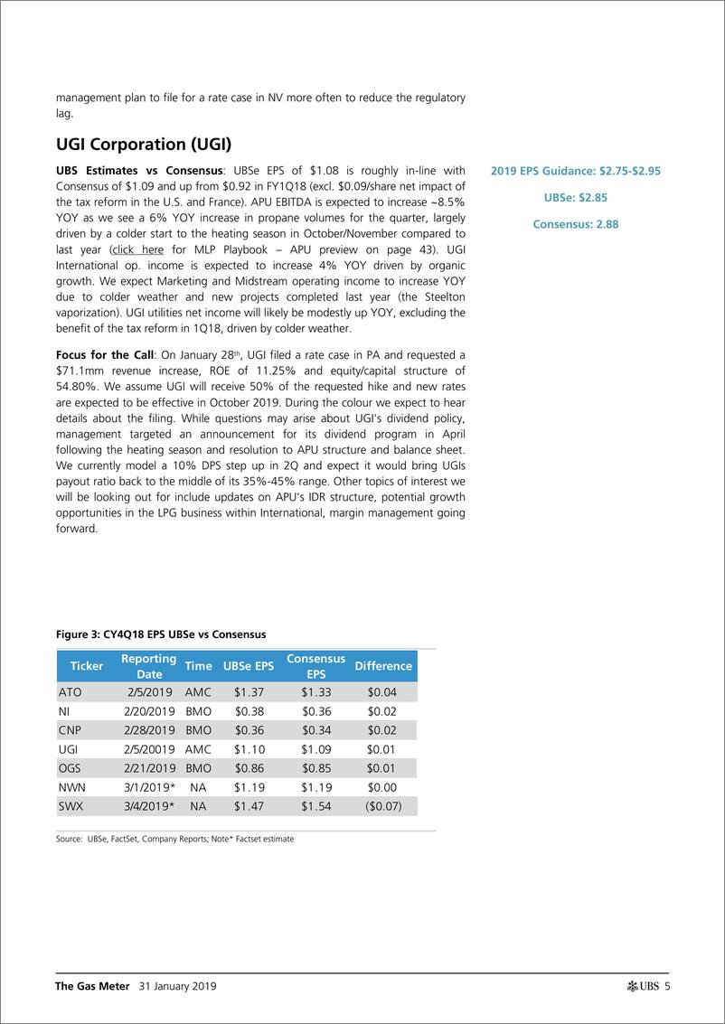 《瑞银-美股-公用事业行业-燃气公用事业2018年Q4盈利手册-2019.1.31-21页》 - 第6页预览图