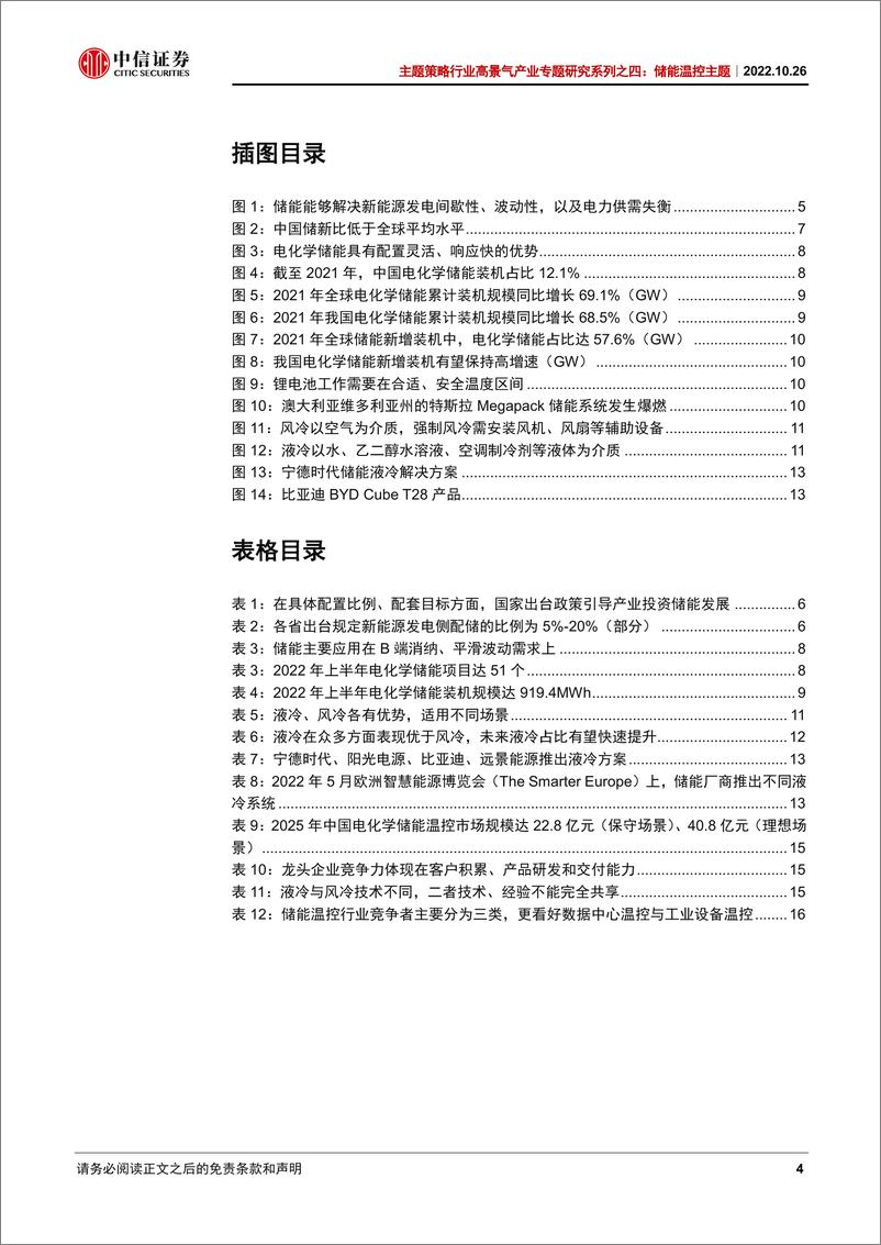 《储能温控行业高景气产业专题研究系列之四：储能温控主题，储能温控大势所趋，龙头企业先发优势明显-20221026-中信证券-22页》 - 第5页预览图