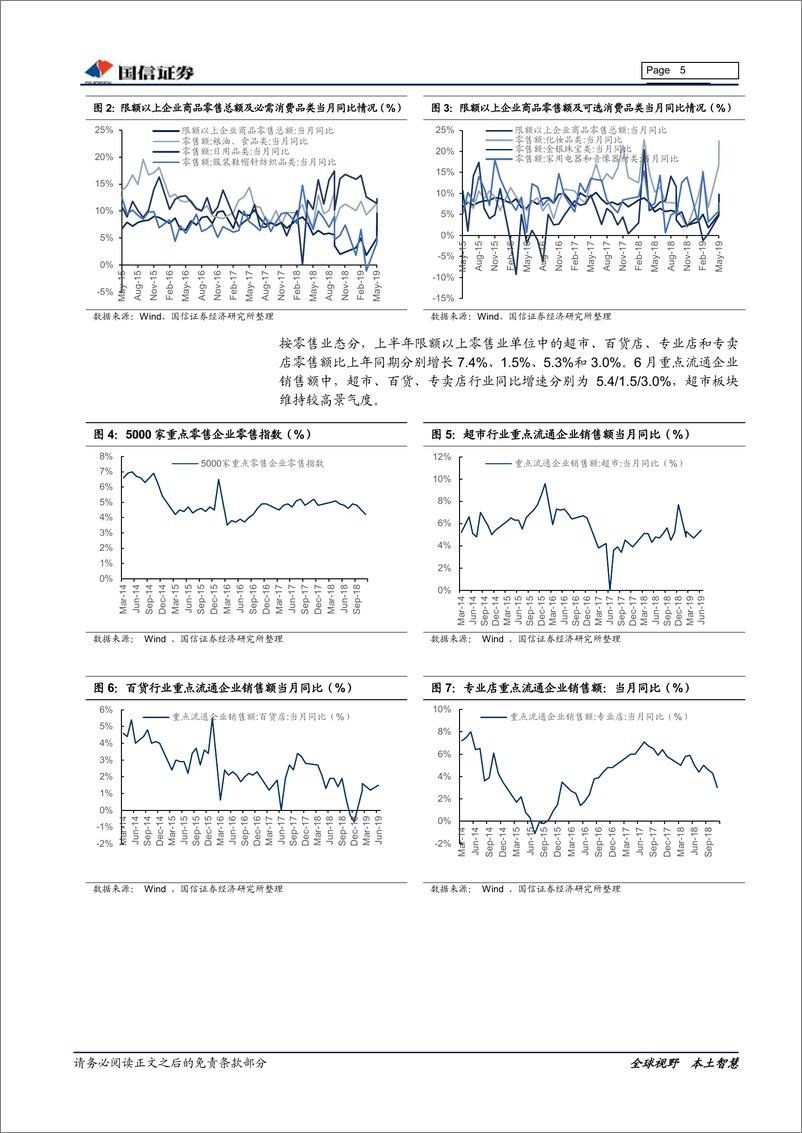 《商贸零售行业8月投资策略：CPI高位利好超市，金价上涨提振珠宝-20190813-国信证券-14页》 - 第6页预览图