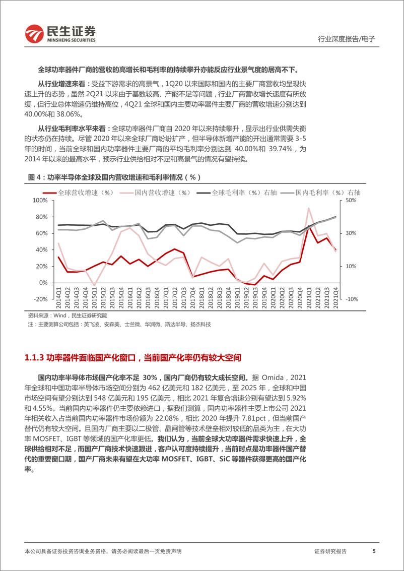 《电子行业功率器件深度报告：功率的进国产器件厂商的崛起之路-20220515-民生证券-36页》 - 第6页预览图