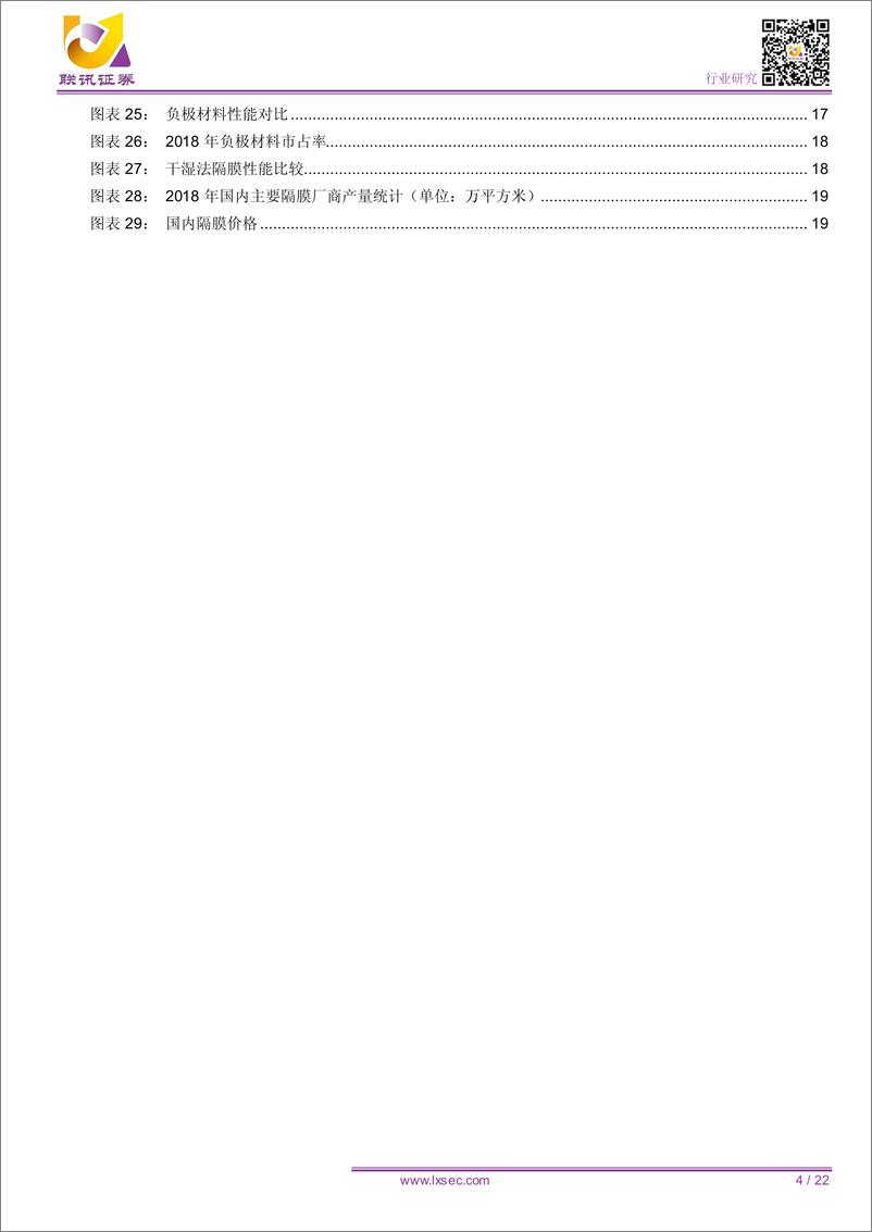 《电力设备新能源行业2019年中期投资策略：锂电池，补贴下调力度大，中短期产业链利润承压-20190618-联讯证券-22页》 - 第5页预览图