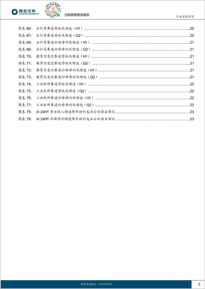 《计算机行业1H24梳理：经营层面承压，寻找结构性机会-240831-国金证券-26页》 - 第5页预览图