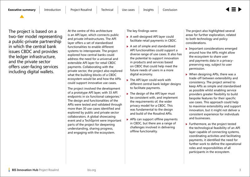 《CEPR-Rosalind项目：为零售CBDC生态系统创新构建API原型（英）-2023》 - 第5页预览图