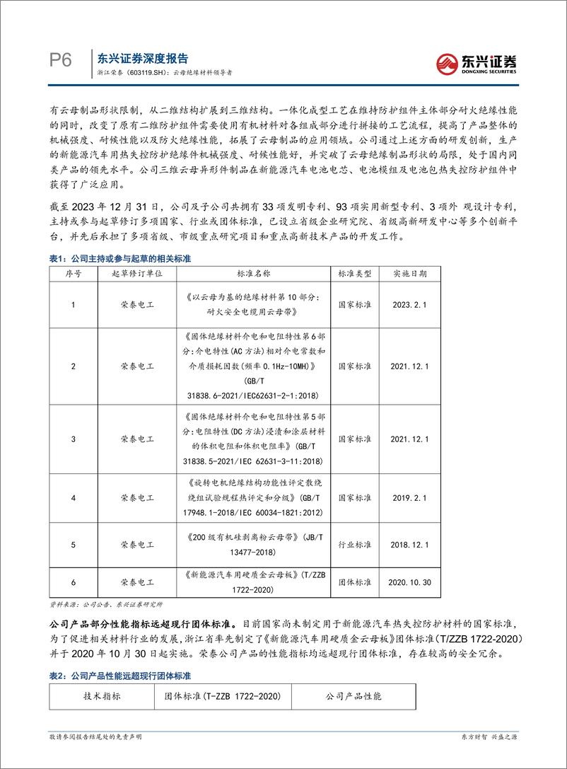 《东兴证券-浙江荣泰-603119-云母绝缘材料领导者》 - 第6页预览图